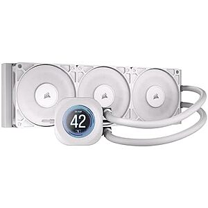 $109.99 | CORSAIR Nautilus 360 RS LCD Liquid CPU Cooler at Amazon